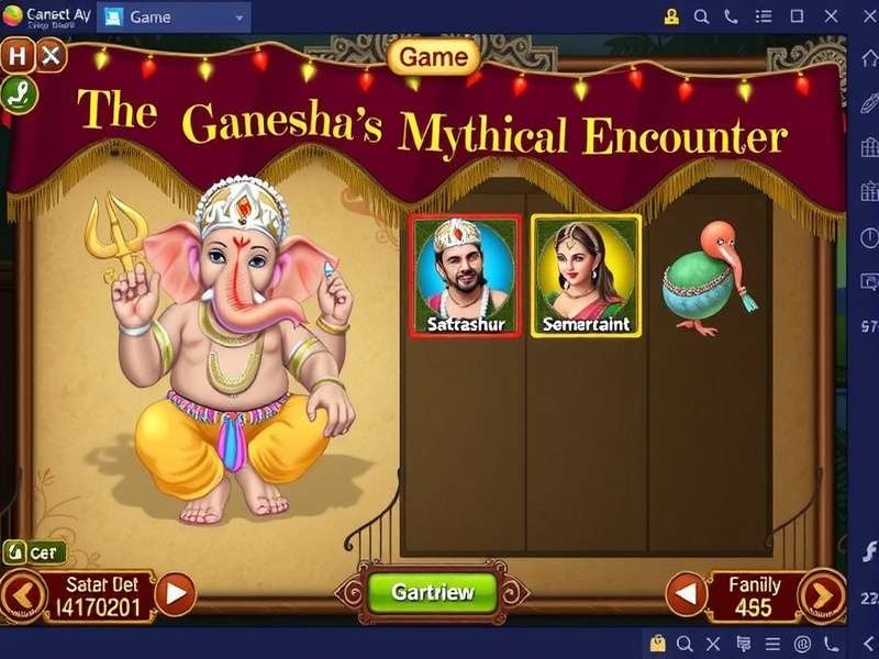 Explore the divine realms with Ganesha Ganesha S Mythical Encounter Game Overview